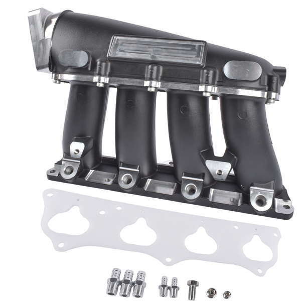 进气歧管 Ultra Street Series Intake Manifold Replacement for Honda Acura K20A/A2/A3 K24 Engines Black-10