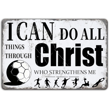 CIFbuy复古金属足球标志客厅卧室装饰摆件(TikTok、temu下自提)