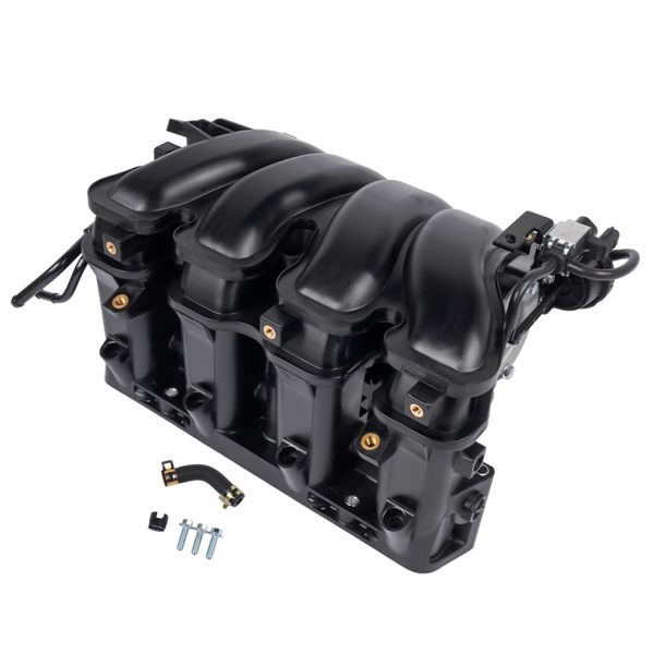 进气歧管 Intake Manifold Fits for Hyundai Santa Fe GLS Limited Sport Utility L4 2.4L 2010-2012 Black-5