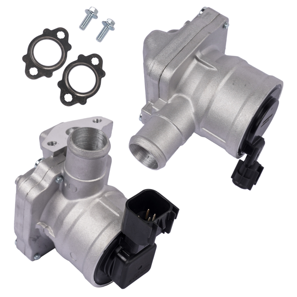 二次空气喷射止回阀 Secondary Air Injection Check Valve Left & Right 14864-AA020 Replacement for Subaru Forester 2005-2013, Impreza 2006-2014, WRX STI 2013-2019 H4 2.5L-6