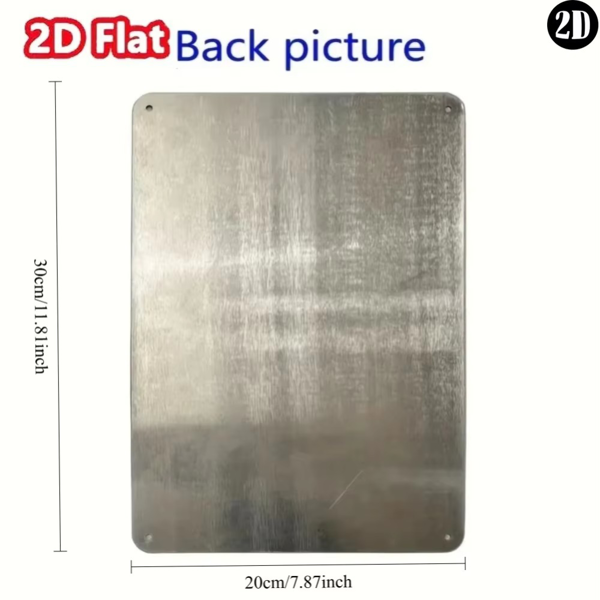 CIFbuy复古平面泳装女郎铝制墙饰户外花园酒吧装饰(TikTok、temu下自提)-3