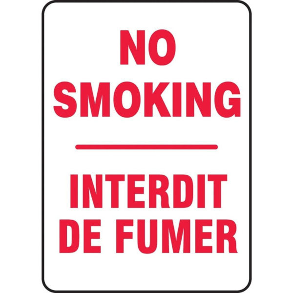 CIFbuy法语禁止吸烟金属安全标识牌家商两用抗腐蚀耐用（TikTok、temu下自提）-1