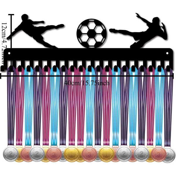 CIFbuy运动奖牌展示架多挂钩金属壁挂 TikTok、temu下自提-3