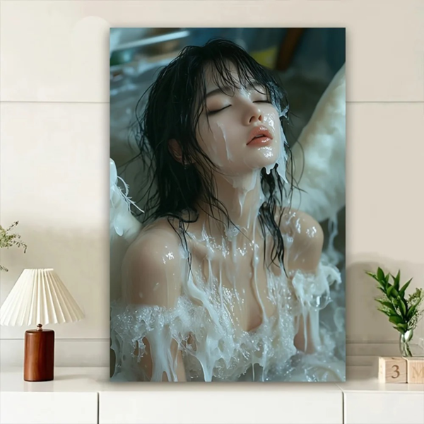 CIFbuy现代万圣节墙面艺术装饰2D打印海报卧室客厅走廊假日装饰（TikTok、temu下自提）-3