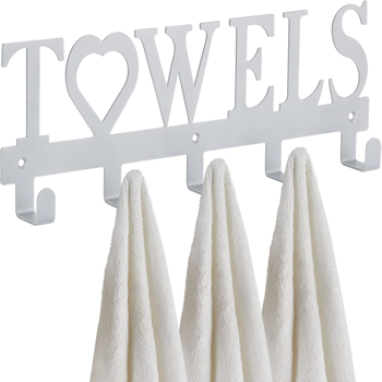 CIFbuy哥特黑壁挂挂钩 耐锈蚀浴室厨房玄关收纳架（TikTok、temu下自提）