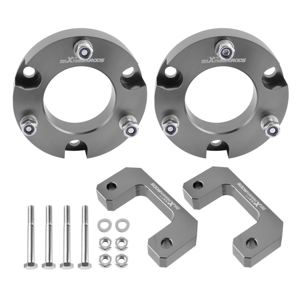 前部3.5英寸升高套件，适用于雪佛兰Silverado和GMC Sierra 1500车型（2007-2022款）-2