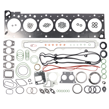 发动机大修包 Upper Cylinder Head Gasket Kit Fit for Cummins ISX ISX15 QSX Diesel Engine Parts 4376104, 2881767, 4352146