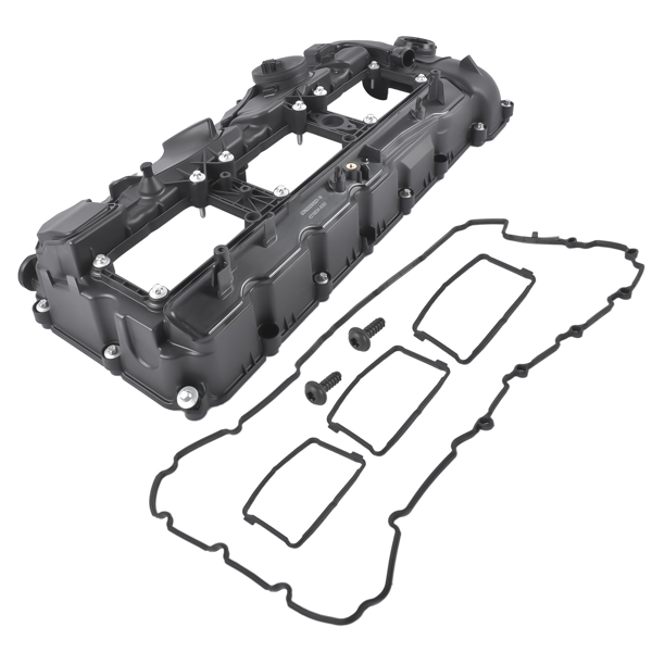 气门室盖 Engine Valve Cover w/Gasket 11127846359 Replacement for BMW S55 ENGINE M2 M3 M4 3.0L L6-3