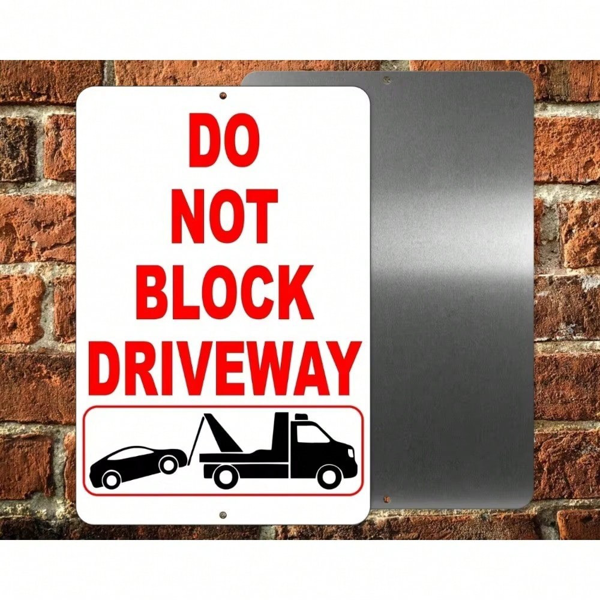 CIFbuy 夜间无阻挡反光金属车道警示牌（TikTok、temu下自提）-2