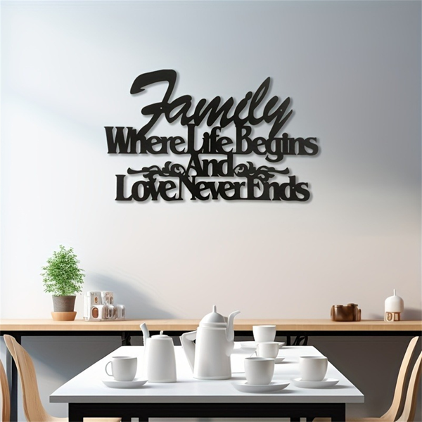 CIFbuy防水耐用复古乡村铁制墙面装饰标识适用于多房间 (TikTok、temu下自提)-5