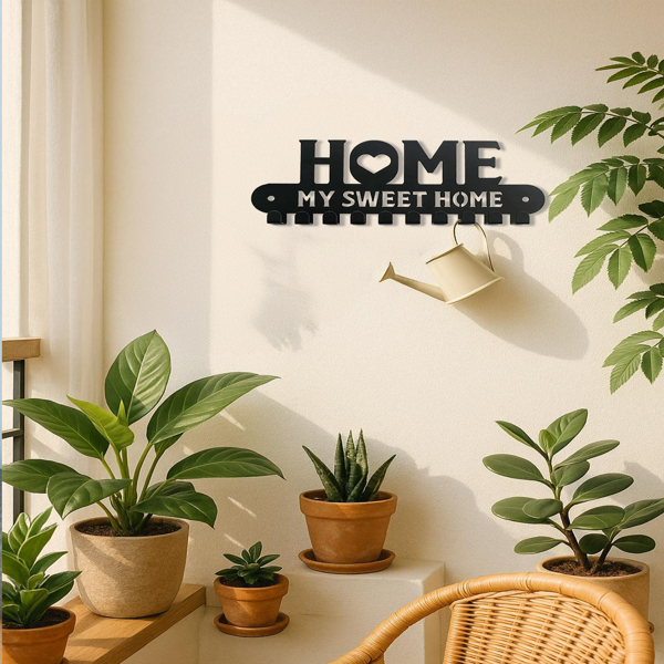 CIFbuy节日2合1钥匙挂钩壁饰 玄关收纳金属钩万圣节圣诞装饰(TikTok、temu下自提)-3