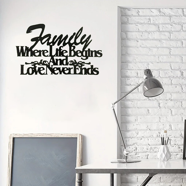 CIFbuy防水耐用复古乡村铁制墙面装饰标识适用于多房间 (TikTok、temu下自提)-3