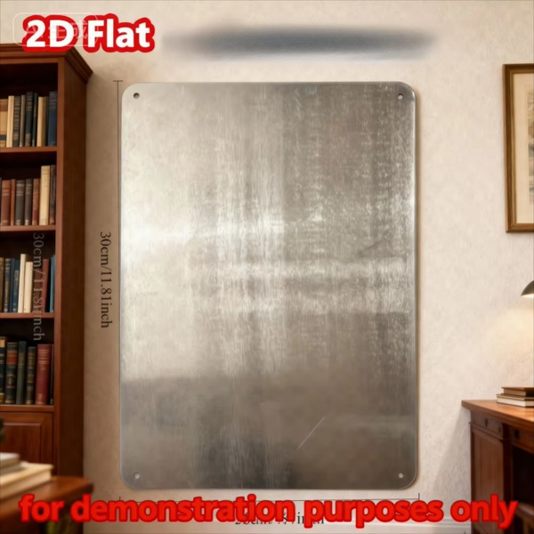 CIFbuy复古女性红唇艺术铝制墙面装饰画适用于卧室客厅办公室(TikTok、temu下自提)-5