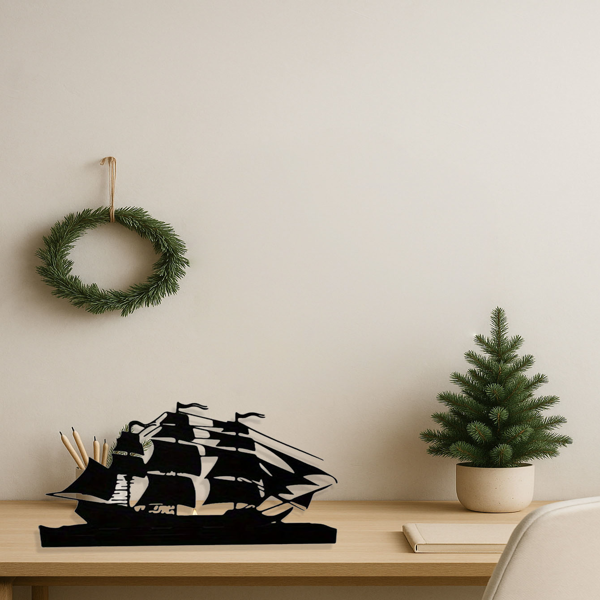 CIFbuy现代简约麋鹿角烛台套装2个 农家风桌面装饰（TikTok、temu下自提）-4