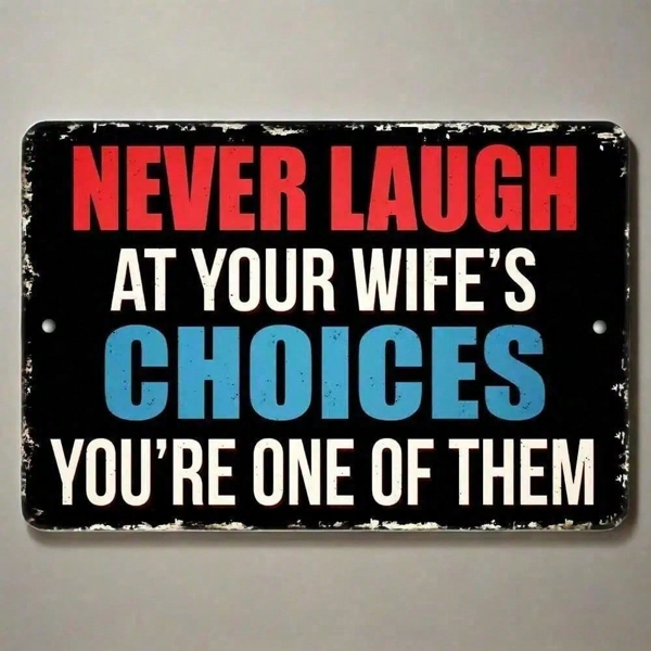 CIFbuy趣味农舍金属标牌客厅厨房浴室墙面装饰 TikTok、temu下自提-4