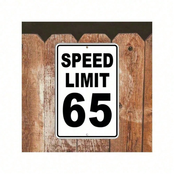 CIFbuy 复古速度限制65金属墙牌 TikTok、temu下自提-6