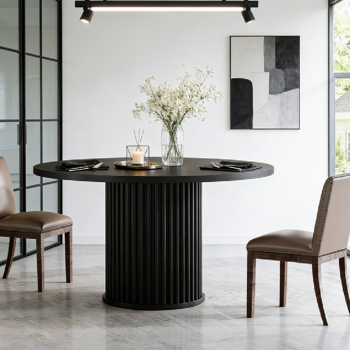 圆形餐桌 (仅餐桌)