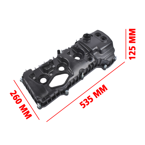 气门室盖 Engine Valve Cover Left Side BL3Z6582H Replacement for Ford F-150 2013-2016 Expedition Lincoln Navigator 2015-2017 3.5L Turbo-8