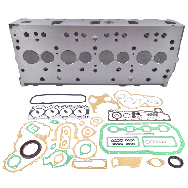 缸盖总成 Complete Cylinder Head & Gasket Set Fit for Isuzu with 4BD2 3.9L Engine NPR NQR Truck-7