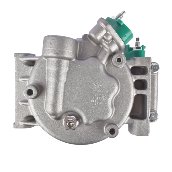 空调压缩机 A/C Compressor with Clutch Fits for Hyundai Sonata Kia Optima Sedan 2.4L L4 2009-2010 Silver 1Pc-10