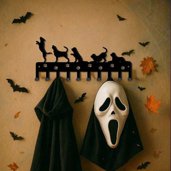 CIFbuy精致狗形壁挂钩  家居入口整理乡村风  办公室波西米亚装饰  爱狗人士节日礼物(TikTok、temu下自提)