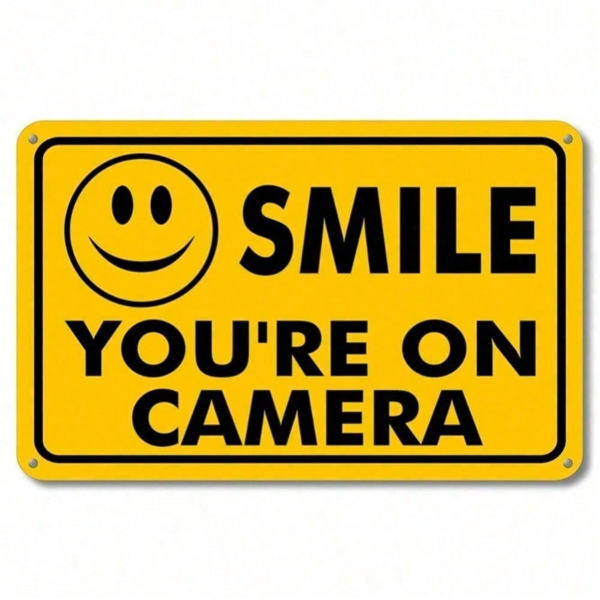 CIFbuy安防监控警示牌 户外室内商用防水耐用以太网供电POE支持（TikTok、temu下自提）-3