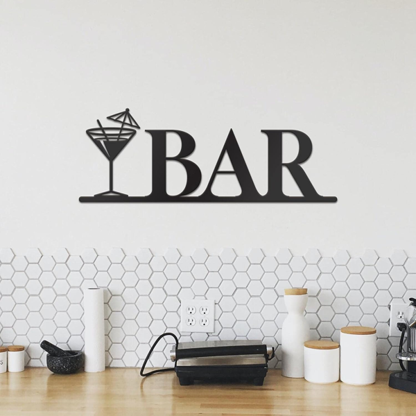 CIFbuy复古黑铁快乐时光标志牌乡村酒吧墙面装饰家居酒吧男人洞户外露台游戏室(TikTok、temu下自提)-2