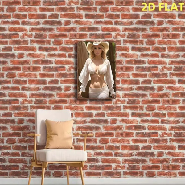 复古西部铝制装饰壁板 8x12英寸 酒吧车库咖啡馆墙面艺术装饰 TikTok、temu下自提-5