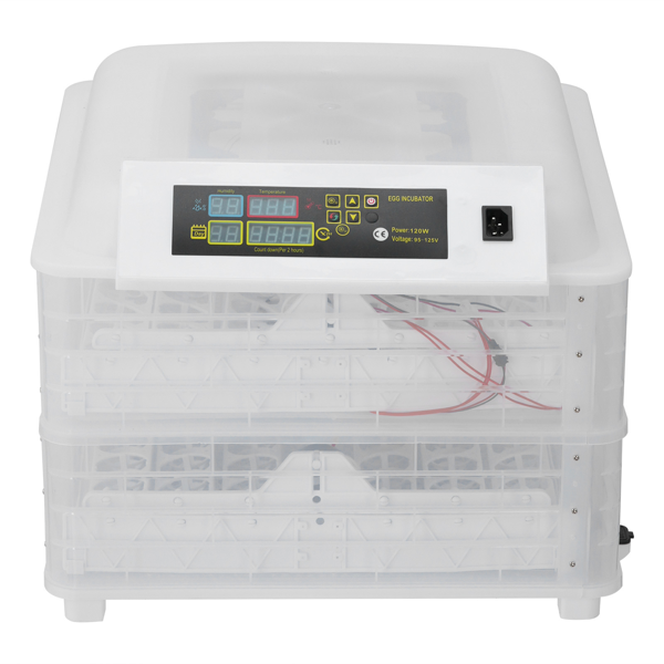 96枚家禽全自动孵化器孵蛋机 照蛋器 注水器　单电源（美规）-2