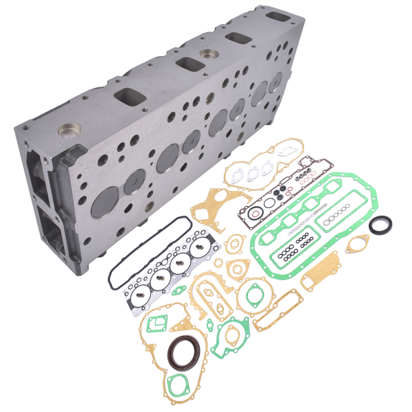 缸盖总成 Complete Cylinder Head & Gasket Set Fit for Isuzu with 4BD2 3.9L Engine NPR NQR Truck-2