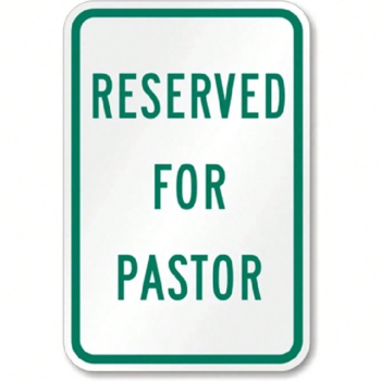 CIFbuy教堂专用牧师停车位指示牌 TikTok、temu下自提