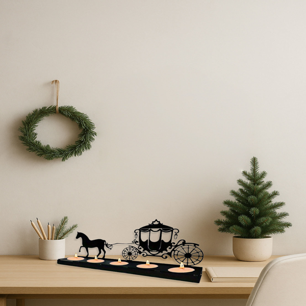 CIFbuy复古花卉墙面艺术装饰铁制墙挂室内室外家居装饰(TikTok、temu下自提)-2