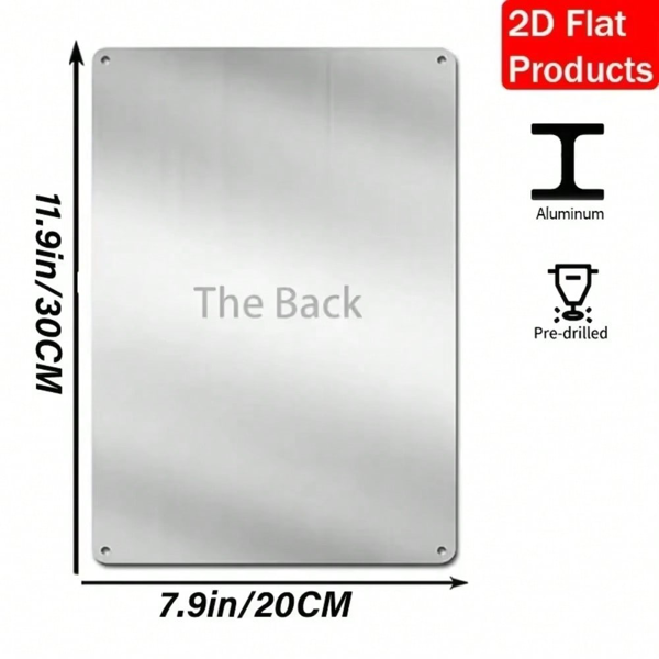 CIFbuy正方形金属圣母玛丽亚灵性装饰品适用于酒吧和家庭(TikTok、temu下自提)-5