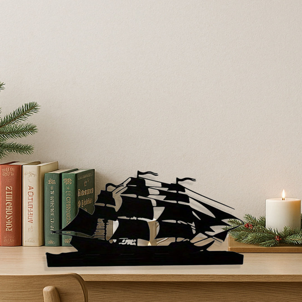 CIFbuy现代简约麋鹿角烛台套装2个 农家风桌面装饰（TikTok、temu下自提）-2