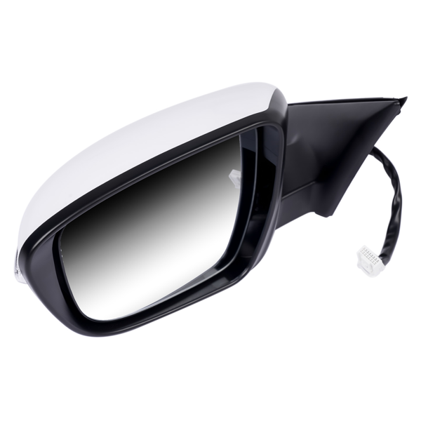 后视镜 Left View Mirror Assembly with Turn Signal Lamp Fit for Nissan Rogue SV SL Advance 96302-4BA3A-4