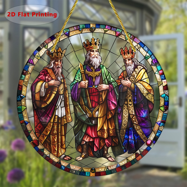 CIFbuy彩虹棱镜亚克力窗饰 彩色花园悬挂装饰品（TikTok、temu下自提）-6