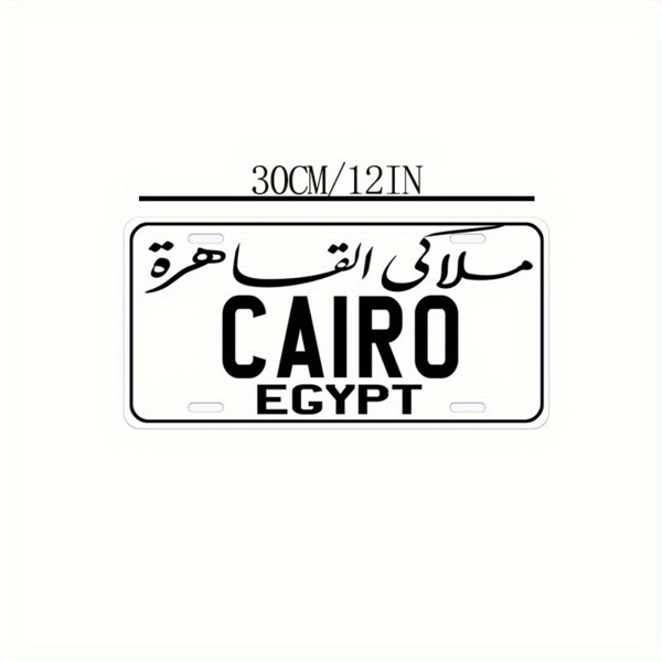 CIFbuy通用8x12英寸金属标牌 多功能室内外装饰 定制复古标志 家居商铺礼物（TikTok、temu下自提）-3