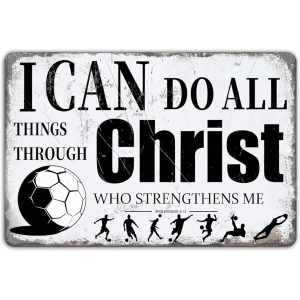 CIFbuy复古金属足球标志客厅卧室装饰摆件(TikTok、temu下自提)-1