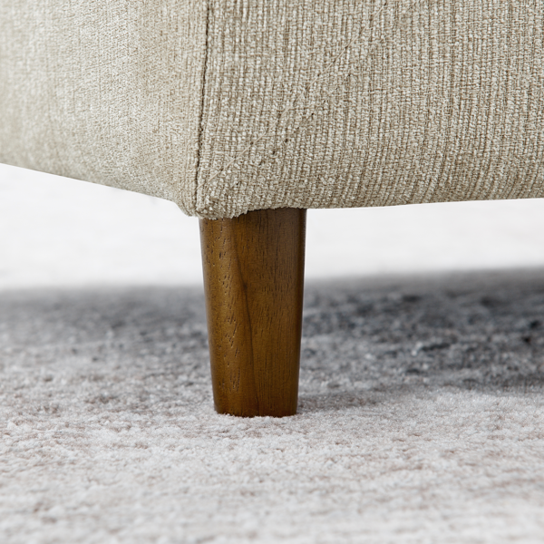 带靠背和扶手的宠物沙发，现代简约长方形宠物沙发，适合小型和中型犬，柔软舒适的坐垫，——米色-9