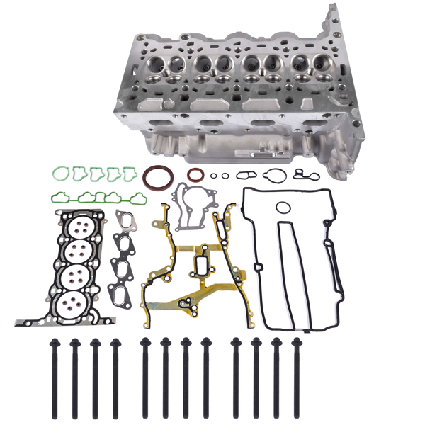 Cylinder Head + Gasket Bolts Kit Fits for Chevy Trax Sonic Cruze Buick Encore 1.4L L4 2011-2016 HSCV001 HS54898 55562233 55573669 55573010-3