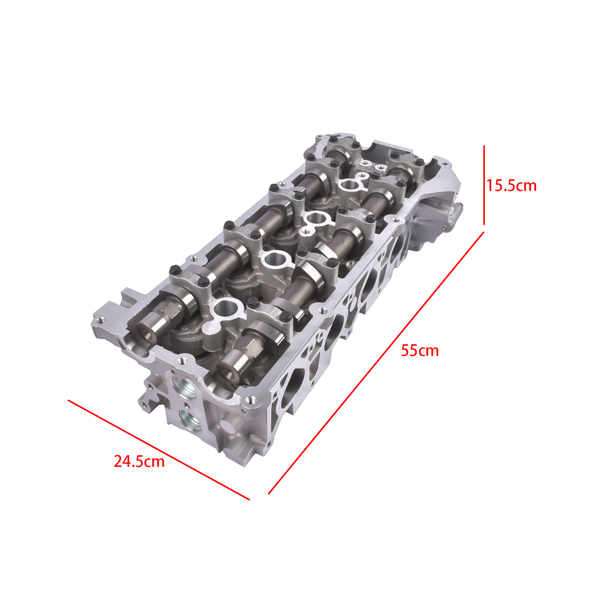 缸盖总成 Engine Cylinder Head Assembly Fits Select: 1991-2004 2006-2007 Nissan 240SX Frontier Coupe Pickup Silver 1Pc-5