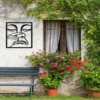 CIFbuy趣味抠鼻表情墙面挂饰 潮流个性家居软装(TikTok、temu下自提)