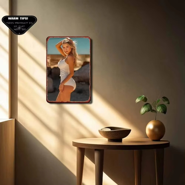 CIFbuy阳光海岸铝制墙饰卧室酒吧车库花园现代装饰(TikTok、temu下自提)-5