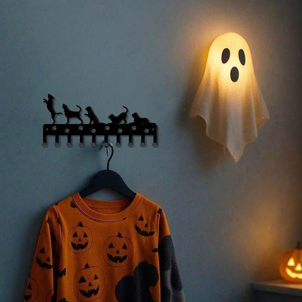 CIFbuy精致狗形壁挂钩  家居入口整理乡村风  办公室波西米亚装饰  爱狗人士节日礼物(TikTok、temu下自提)-2