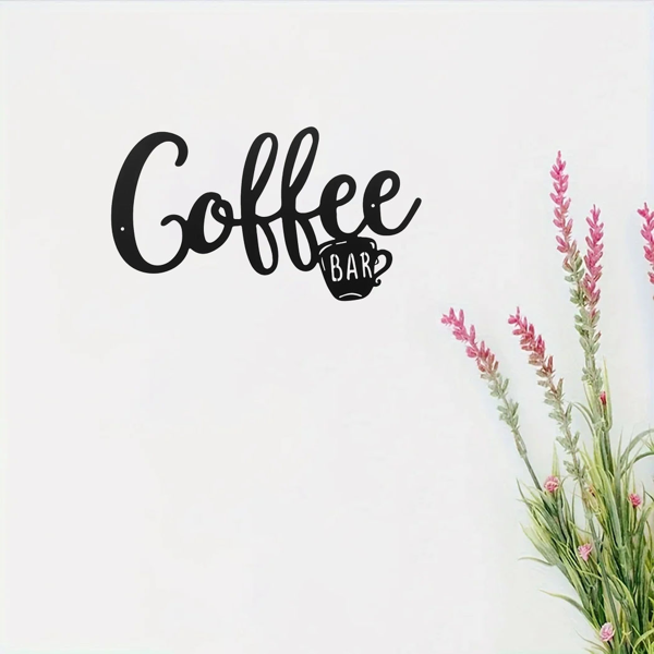 CIFbuy复古工业风咖啡墙面标志 乡村锡制金属艺术牌厨房酒吧装饰 TikTok、temu下自提-7