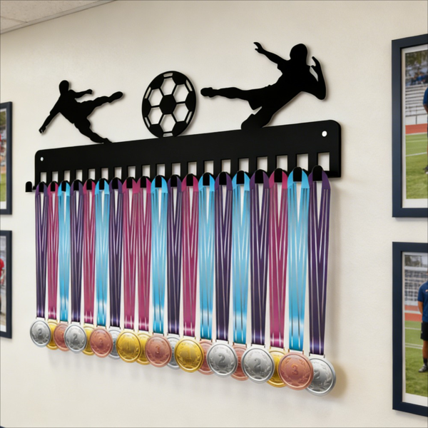 CIFbuy运动奖牌展示架多挂钩金属壁挂 TikTok、temu下自提-4
