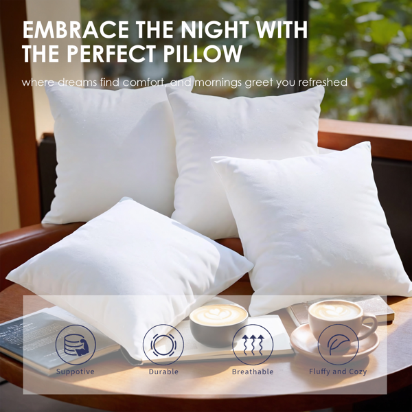双只装大号抱枕芯，以实惠价格提供优质体验。严格控制的填充密度确保每一只都饱满挺括，使用寿命更长久。22英寸尺寸适合大多数标准枕套，是替换旧枕芯或新增抱枕的经济选择。-8
