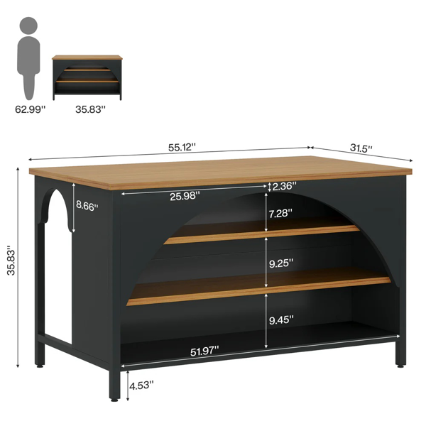 厨房侧板/储物柜/ 咖啡吧柜 /厨房橱柜/厨房隐藏式箱柜/厨房岛台（周末不发货）-3