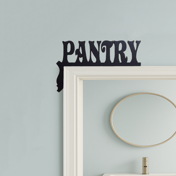 CIFbuy复古农舍厨房标志手工仿古墙面装饰牌乡村风挂画(TikTok、temu下自提)-4