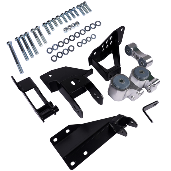 发动机支架 Motor Engine Mounts Kit K Series Swap Replacement for 1988-1991 Honda Civic CRX EFK2 70A K20 K24-6